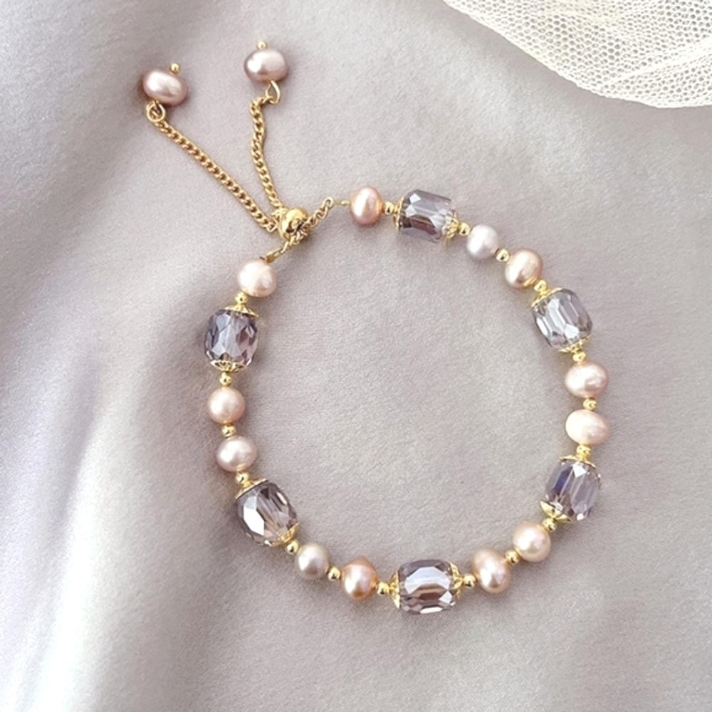 14k Gold Plated Jade Butterfly Crystal Glass Bracelet For Her Chinese Style Jade - Picture 2 of 3